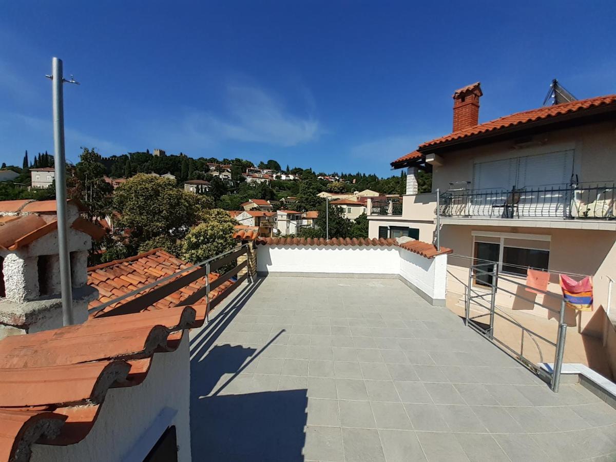 Apartmán Kat-Y Terrace With Excellent View Piran Exteriér fotografie