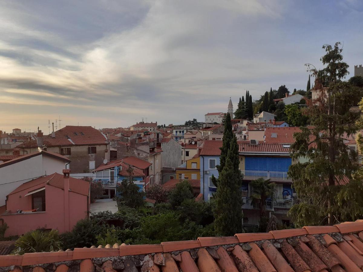 Apartmán Kat-Y Terrace With Excellent View Piran Exteriér fotografie