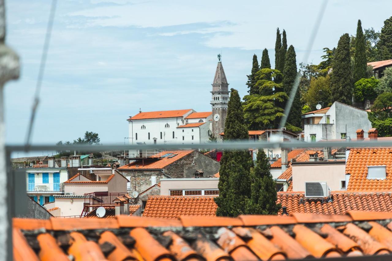 Apartmán Kat-Y Terrace With Excellent View Piran Exteriér fotografie