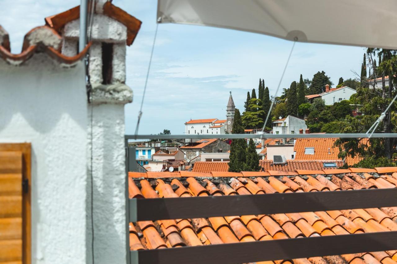 Apartmán Kat-Y Terrace With Excellent View Piran Exteriér fotografie